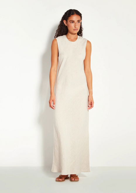 Juliette Hogan | Fran Dress (Vintage Linen) - Natural Juliette Hogan | Fran Dress (Vintage Linen) - Natural