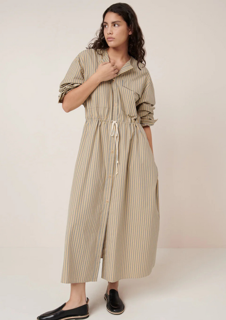 Kowtow | Array Dress - Double Pinstripe Kowtow | Array Dress - Double Pinstripe