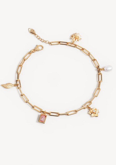 By Charlotte | Bloom With Grace Bracelet - 18K Gold Vermeil
