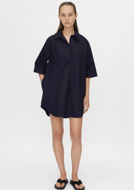 C&M | Cumulus Shirt Dress - Black