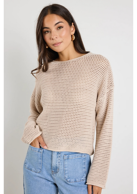 Re: Union Label | Dawn String Crochet Knit Jumper - String