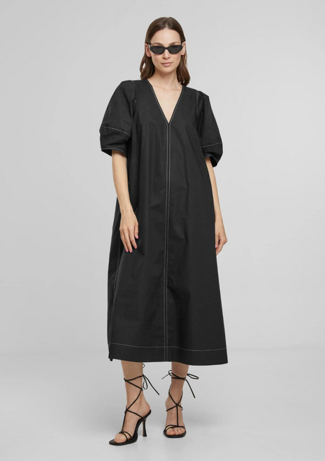 Second Female | Larkini New Maxi Dress - Black