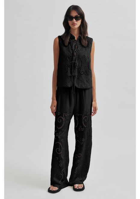 Second Female | Vilma Trousers - Black