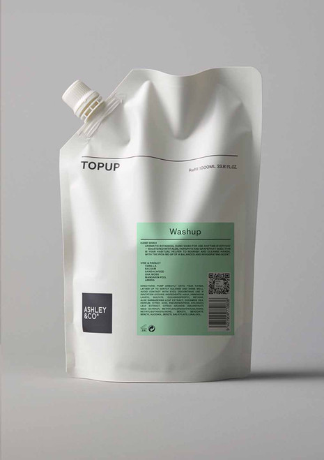 Ashley & Co | Topup Washup - Vine Paisley 1 Litre