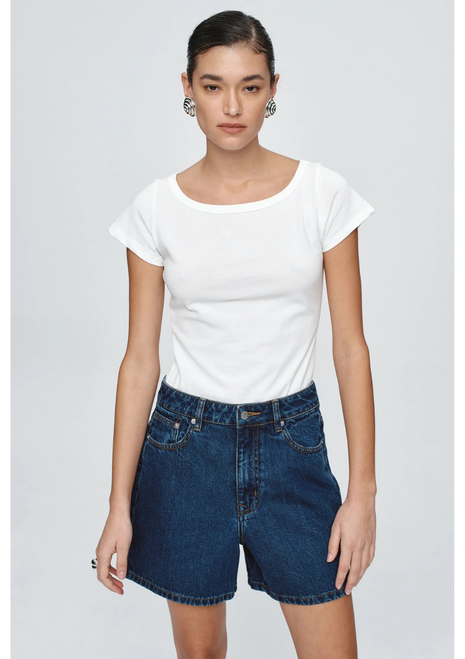 Marle | Classic Jean Short - Classic Blue Marle | Classic Jean Short - Classic Blue
