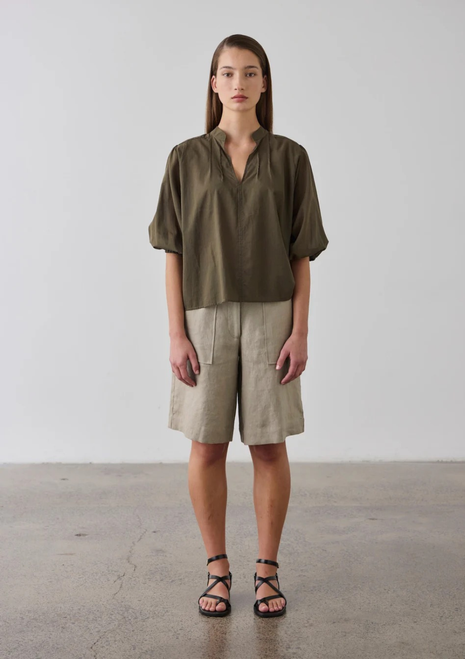 Laing | Granada Linen Short - Driftwood