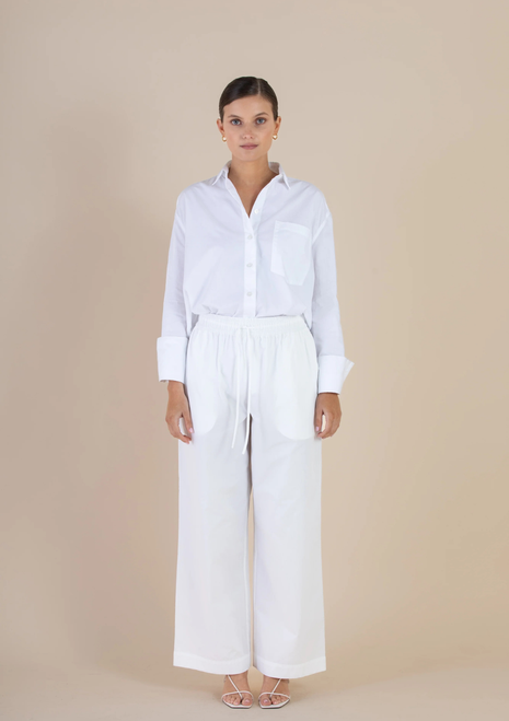 Selfe | The Blanche Pant - White