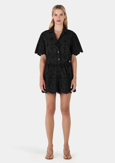 Hansen & Gretel | Milly Short - Black Anglaise