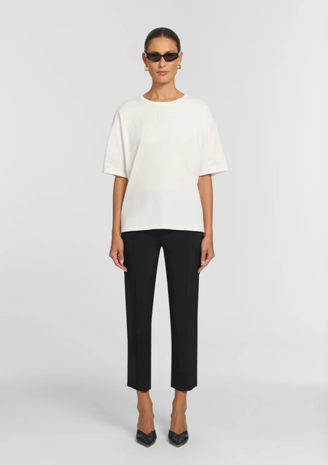Viktoria and Woods | Paxton Tee - Ivory