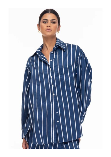 Blak | Two Makes One Shirt - Blue