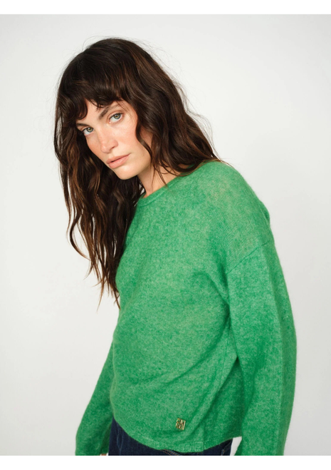 Mos Mosh | Mape O-Neck Knit - Amazon