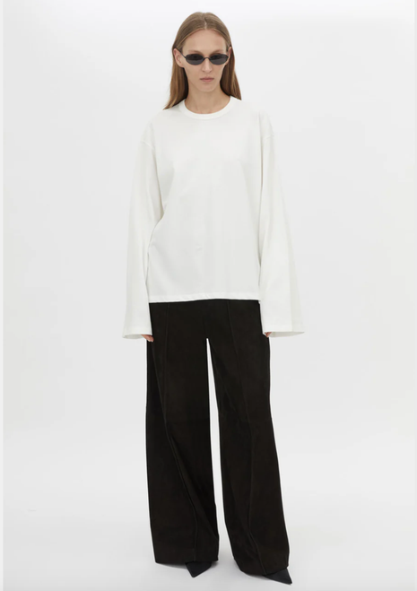 C&M | Peretti Long Sleeve Tee - Soft White