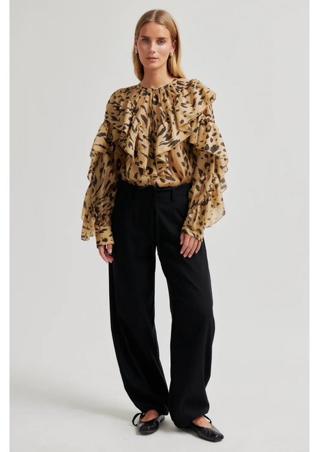 Second Female | Elouise Blouse - Kelp