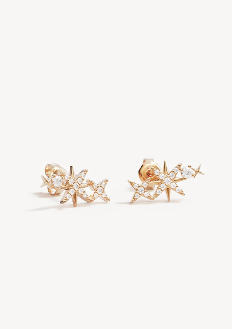 By Charlotte | Celestial Skies Crawlers - 18K Gold Vermeil