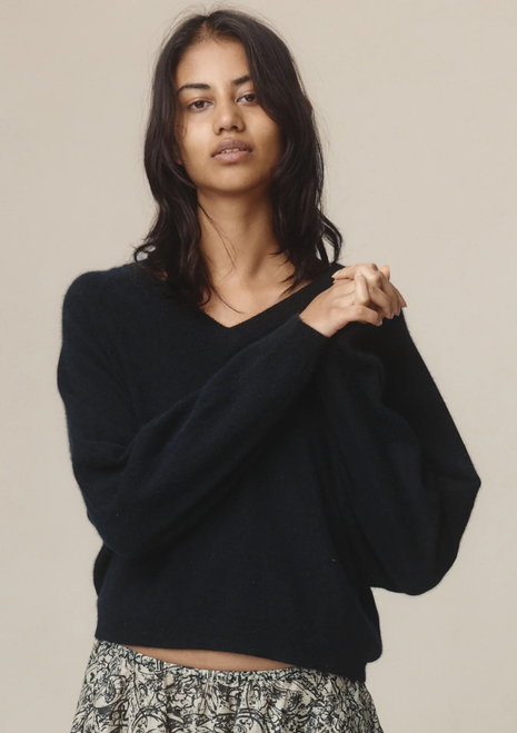 Marle | Moss Sweater - Black