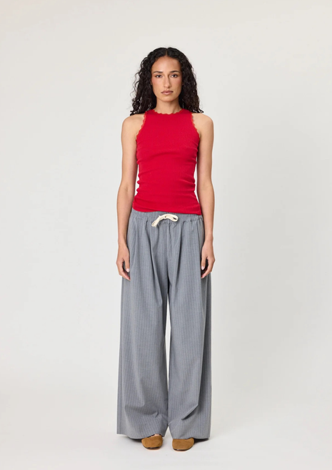 Remain | Rhodes Pant - Grey Stripe