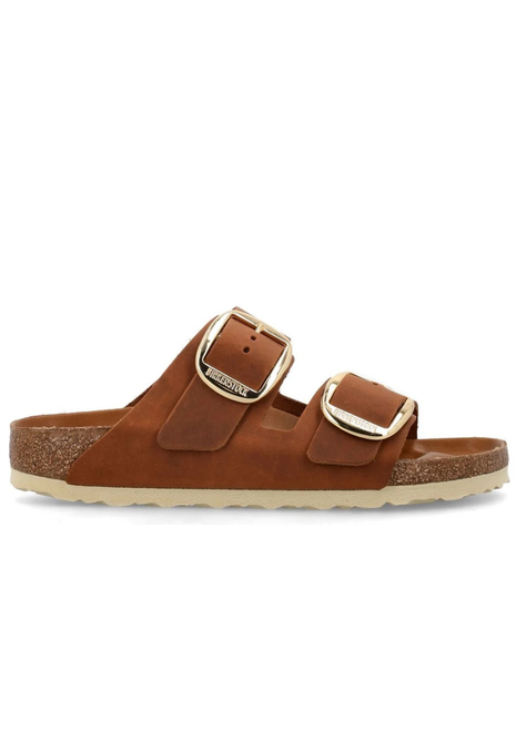 Birkenstock | Arizona Big Buckle Oiled Leather (Regular) - Cognac