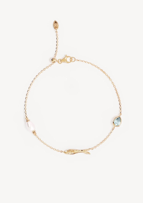 By Charlotte | Wishing Bracelet - 18K Gold Vermeil