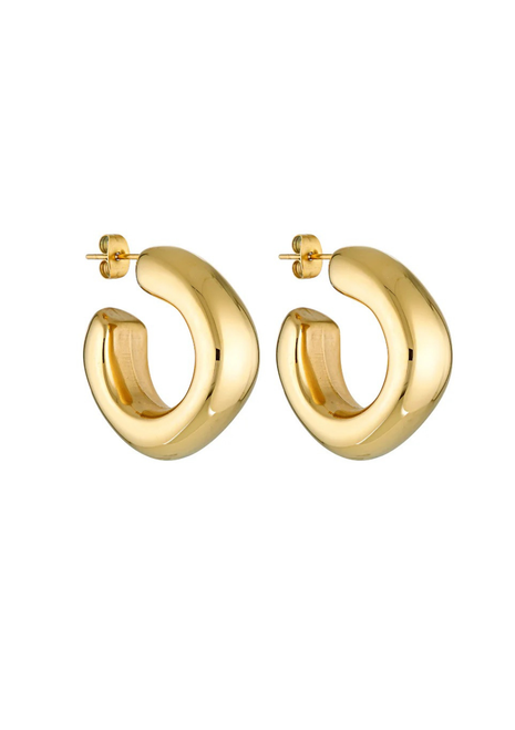 Porter Jewellery | Dina Hoops - Gold