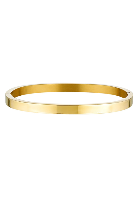 Porter Jewellery | Dylan Bangle Gold - Plain