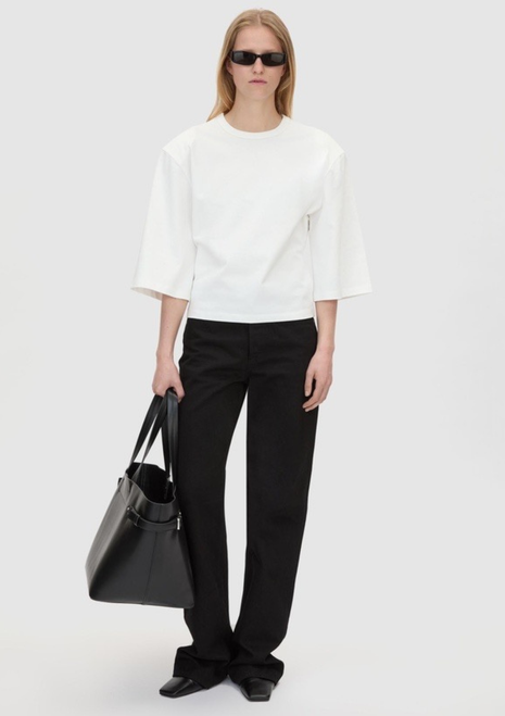 C&M | Beau Loose Sleeve Tee - Soft White