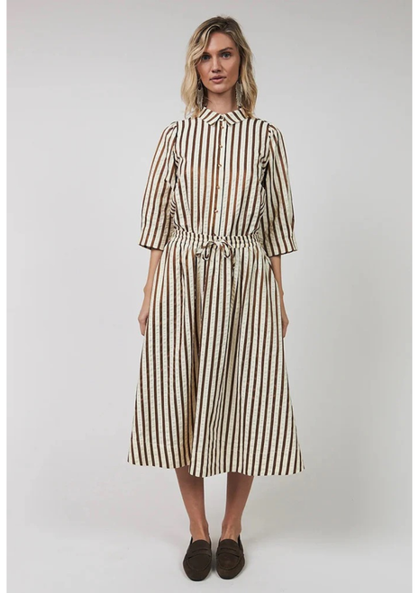 Lolly's Laundry | Bono Shirt SS - Dark Mocha
