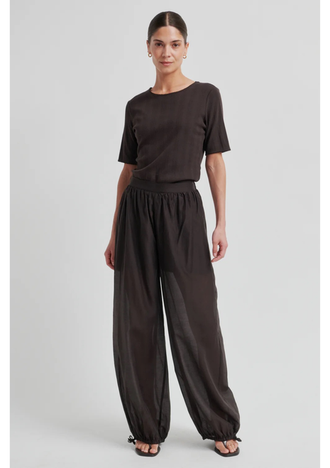 Second Female | Hidie Trousers - Chocolate torte