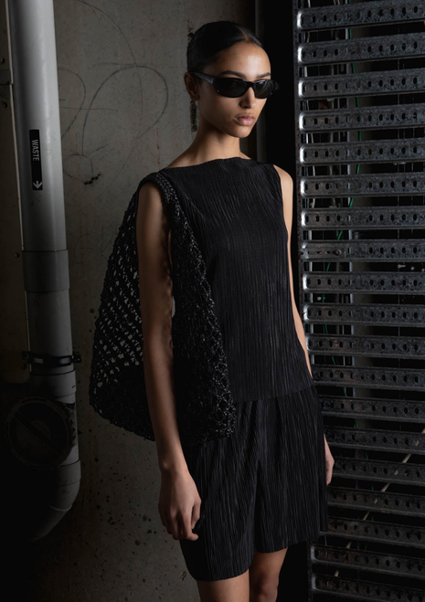 Knuefermann | Boatneck Imagawa Top - Black