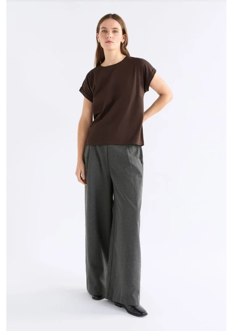 Elk | Cille T-Shirt - Espresso