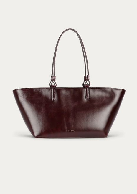 Deadly Ponies - Medium Bandit Tote - Dark Cherry Gloss