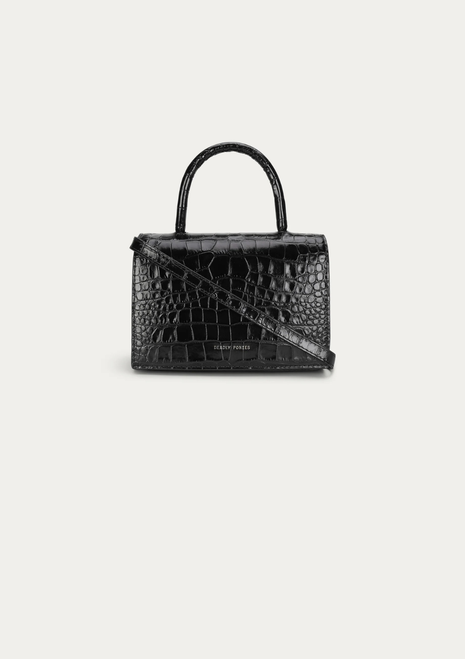 Deadly Ponies | Jagger Bag - Black Croc