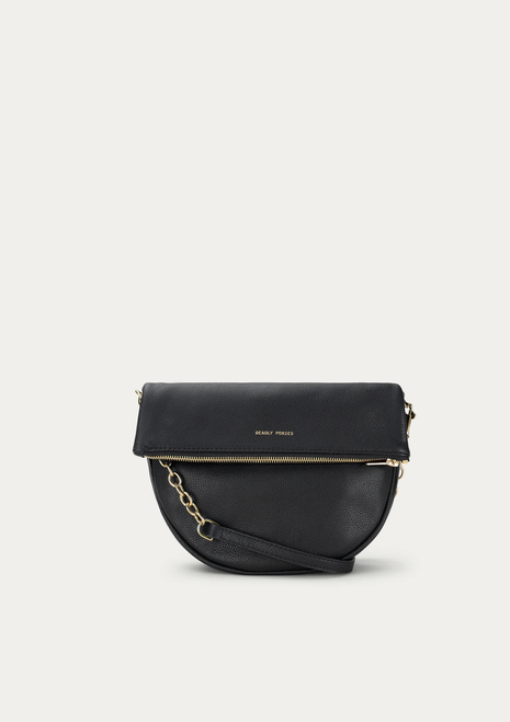Deadly Ponies | Mini Leopard Crossbody - Black