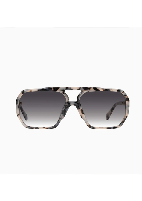 Valley | El Rodeo Ivory Tort with Gold Metal / Black Gradient Lens