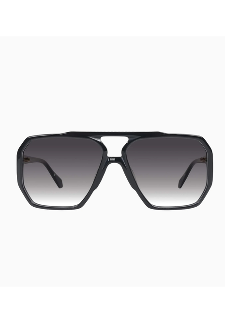 Valley | Rodeo Gloss Black with Gold Metal / Black Gradient Lens