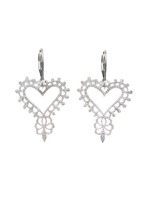 Zoe & Morgan | Gypsy Heart Earrings - 925 Sterling Silver