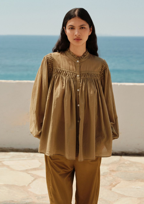 Devotion Twins | Bloom Shirt - Khaki