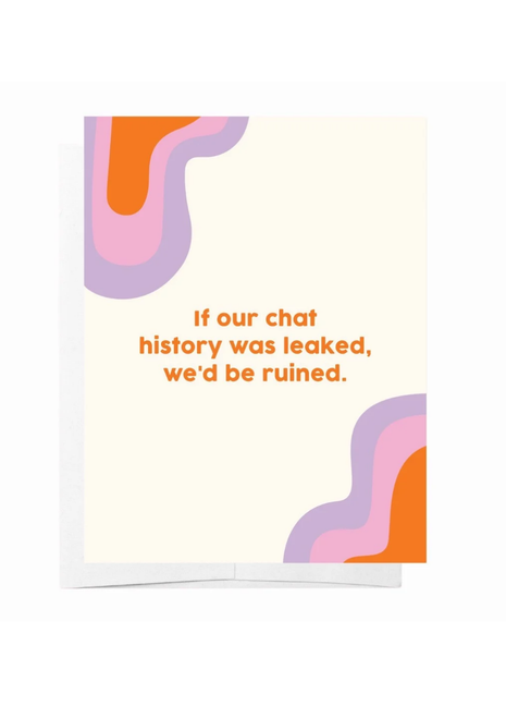 Bad On Paper | If our chat history was leaked - someone special