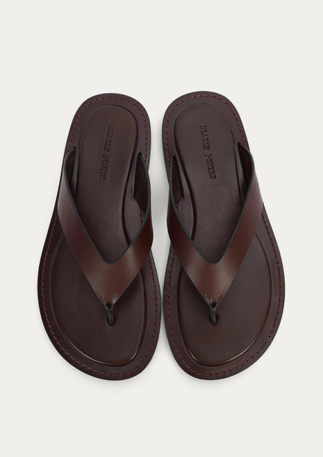 Deadly Ponies | Helios Sandal - Dark Cherry