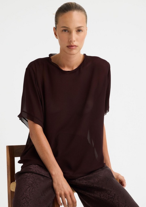 Morrison | Liza Top - Mahogany