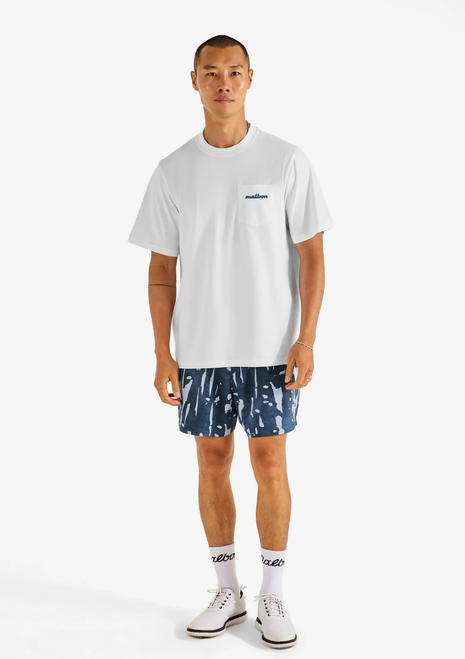 Malbon | Vista Repair Tee - White