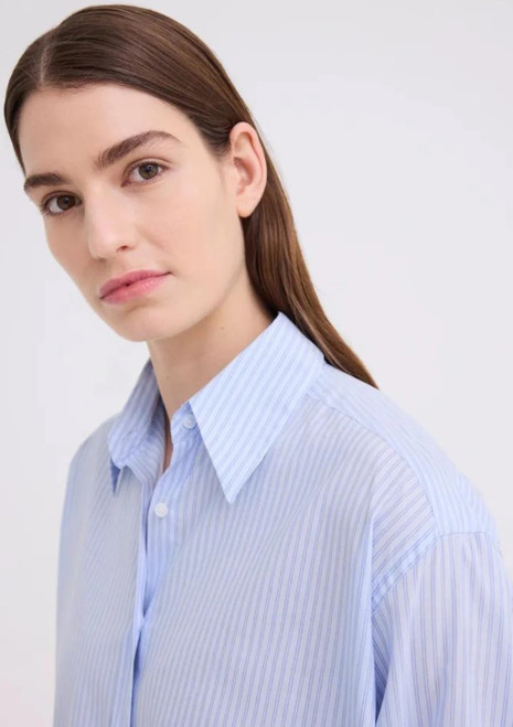 Jac + Jack | Robyn Shirt - Blue Twin Stripe