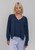 Blak | Helios Light Jumper - Denim Blue Marle