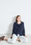 American Vintage | Damsville Cardigan - Navy Black Melange
