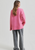Second Female | Roy Knit Raglan O-Neck - Pink Cosmos