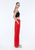 Ena Pelly | Piper Stripe Pant - Flame Red