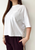 Bassike | Boxy Pocket Detail S/S T-Shirt - White