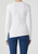 Nobody Denim | Assymetrical Rib Top - White