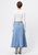 Mossman | In A Daze Midi Skirt - Vintage Blue Mossman | In A Daze Midi Skirt - Vintage Blue