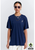Karen Walker | Embroidered Runaway Girl Classic - Navy Karen Walker | Embroidered Runaway Girl Classic - Navy