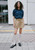 Rowie | Jessica Cargo Mini Skirt - Washed Khaki